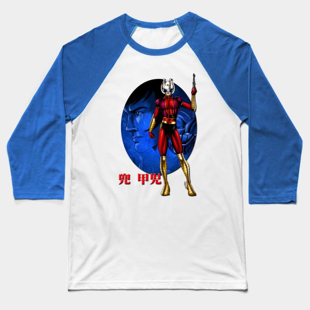 Koji Crab Baseball T-Shirt by AV Art Studio